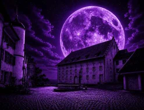 Vollmond-Disco-Salzhaus-Brugg-violett